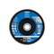 Pferd 7" x 7/8" A.H. POLIFAN Flap Disc - A SG STEELOX, Aluminum oxide, 60 Grit, Conical 62209 - alternate 3